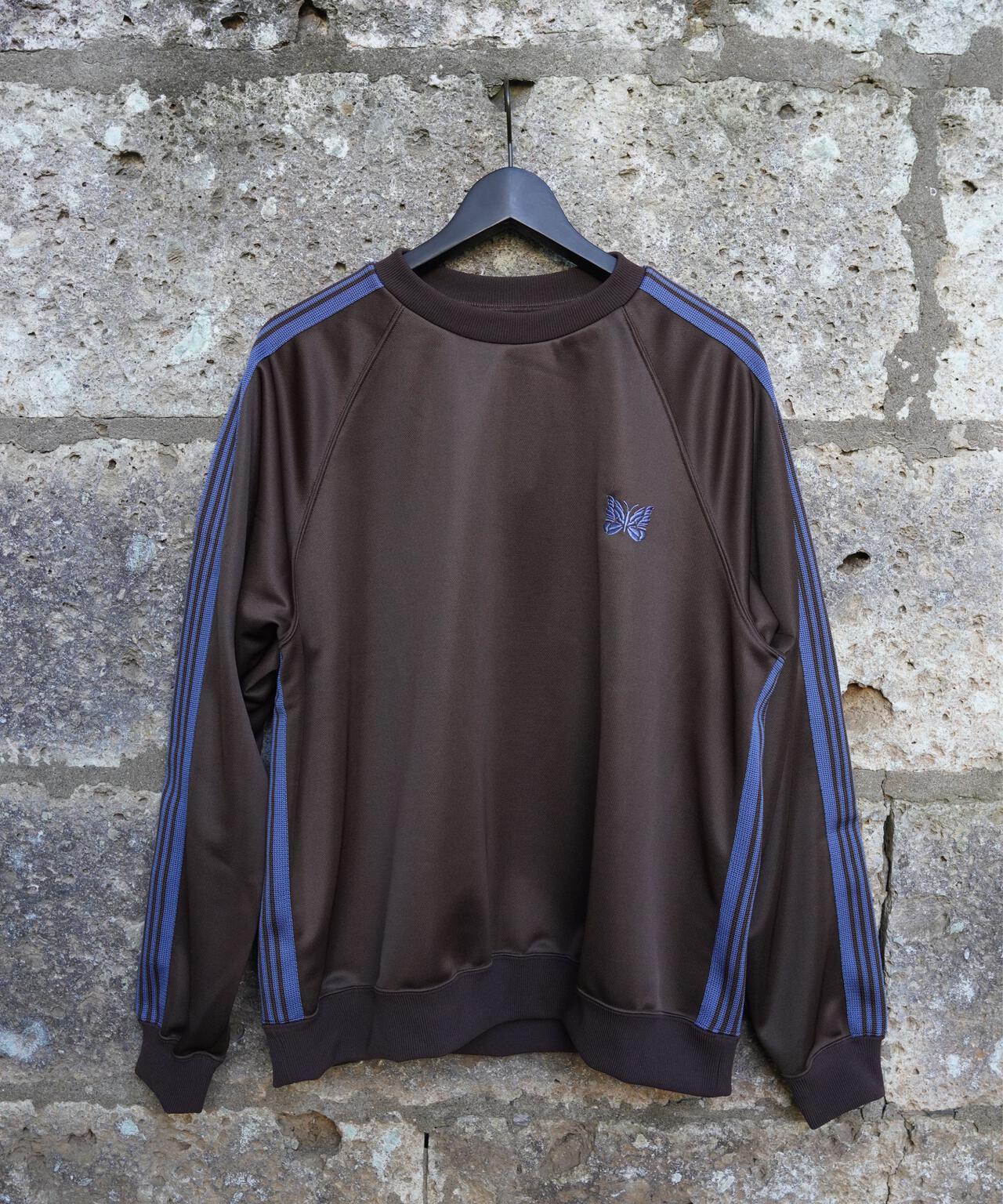 Needles 聯名 Track Crew Neck Shirt - Poly Smooth 上衣