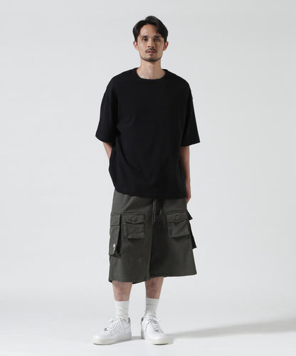 B omnivore HAND STITCH 工裝短褲