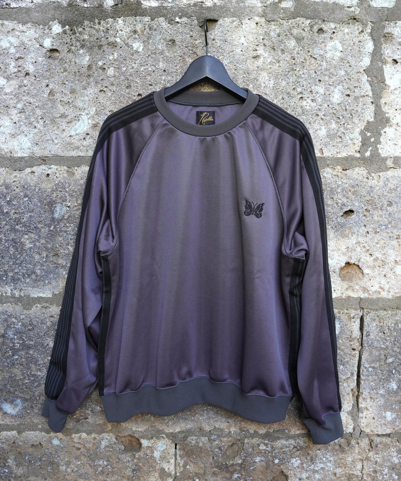 Needles 聯名 Track Crew Neck Shirt - Poly Smooth 上衣