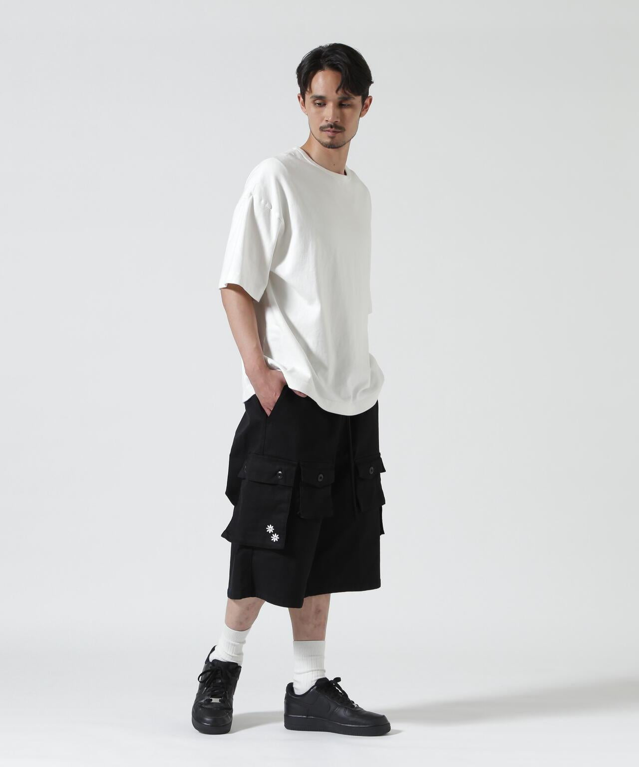 B omnivore HAND STITCH 工裝短褲