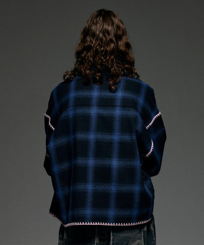 B omnivore/ビ―オムニボー HAND STITCH SHIRT