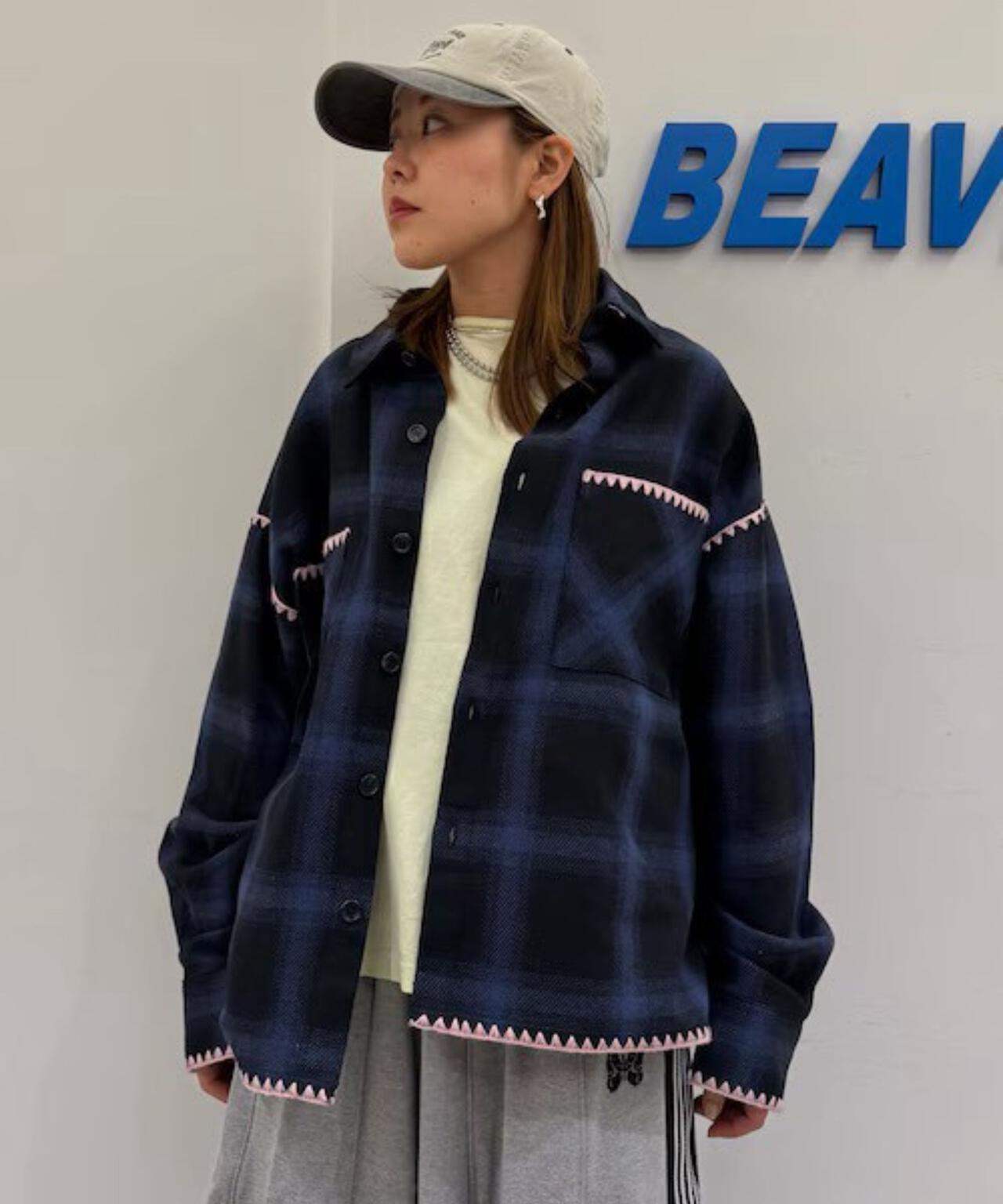 B omnivore/ビ―オムニボー HAND STITCH SHIRT
