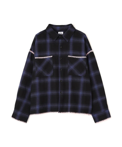 B omnivore/ビ―オムニボー HAND STITCH SHIRT