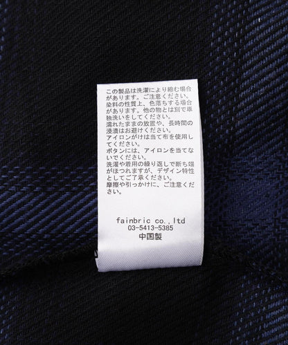 B omnivore/ビ―オムニボー HAND STITCH SHIRT