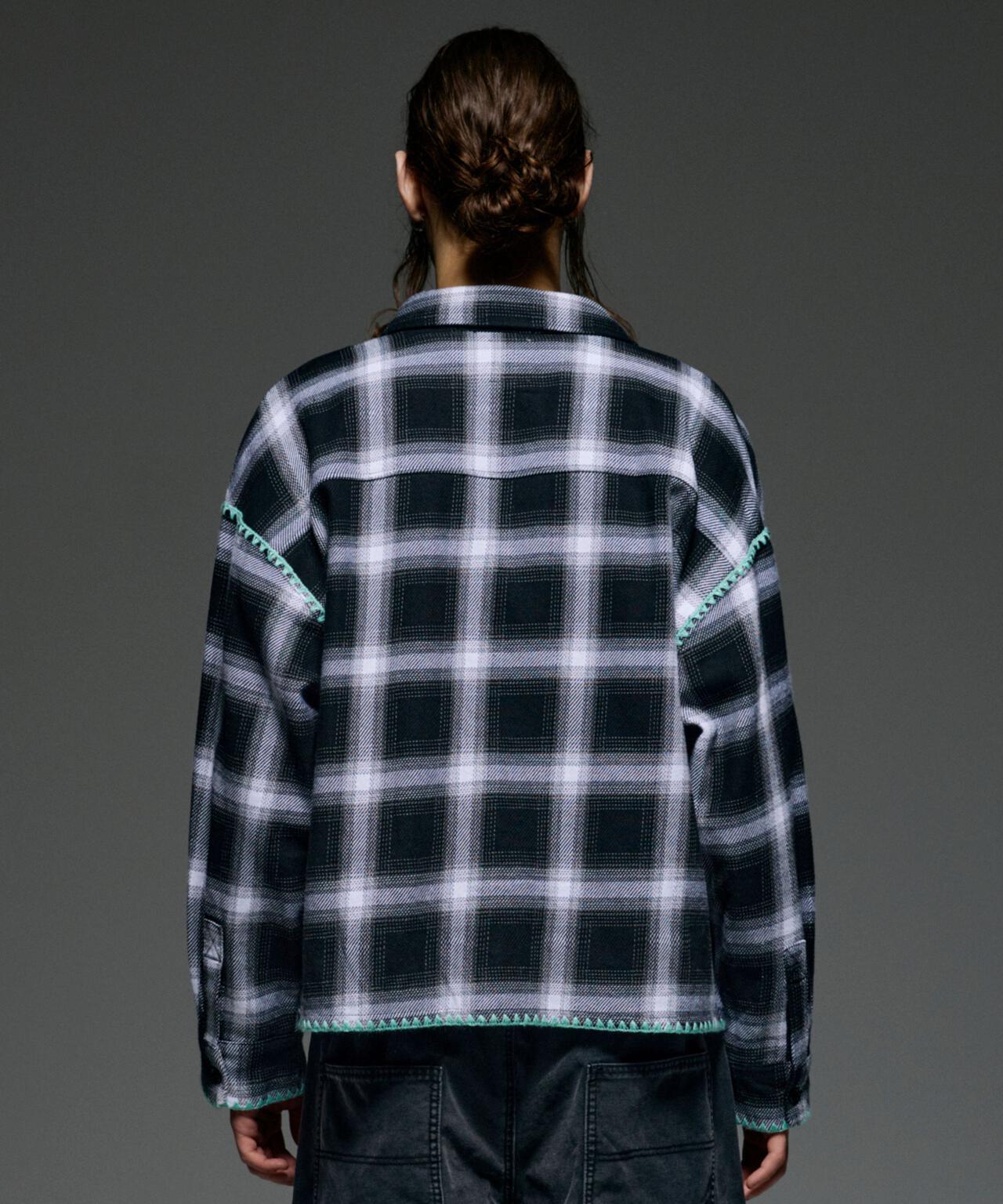 B omnivore/ビ―オムニボー HAND STITCH SHIRT