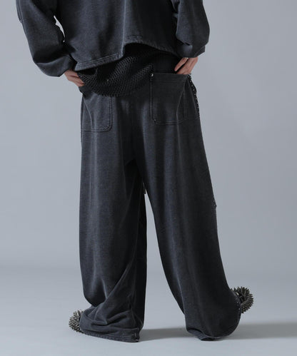 鉚釘設計 DankeSchon STUDS SWEAT PANTS 衛褲