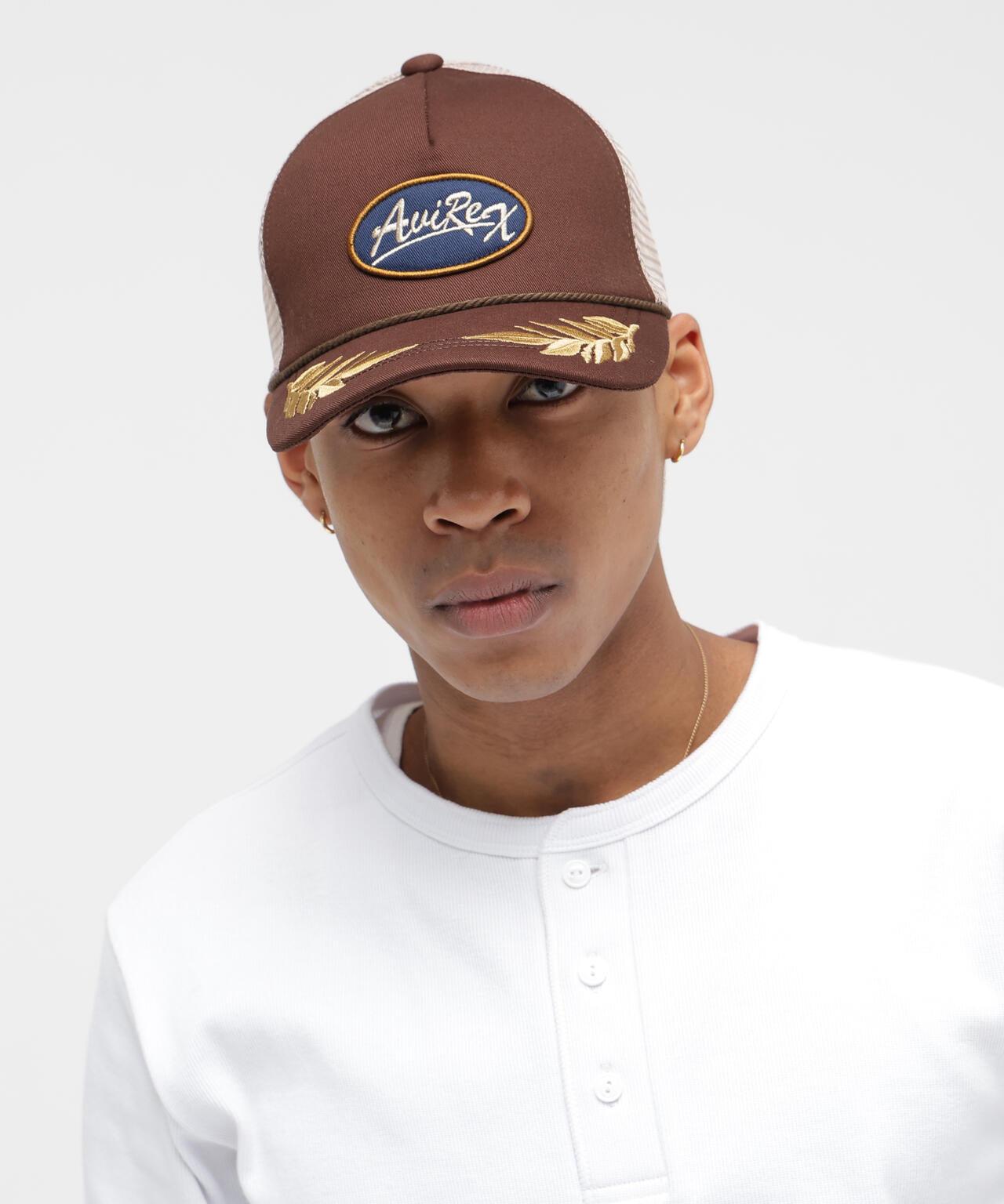 A.A.R.C OVAL WAPPEN Mesh Cap 橢圓徽章網眼棒球帽