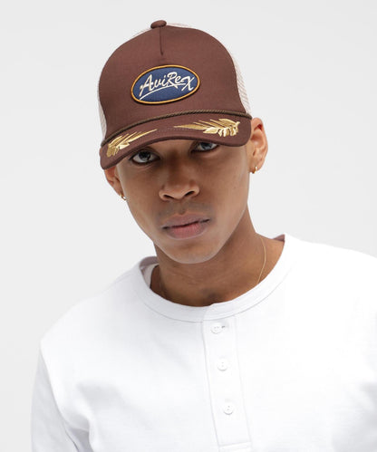 A.A.R.C OVAL WAPPEN Mesh Cap 橢圓徽章網眼棒球帽