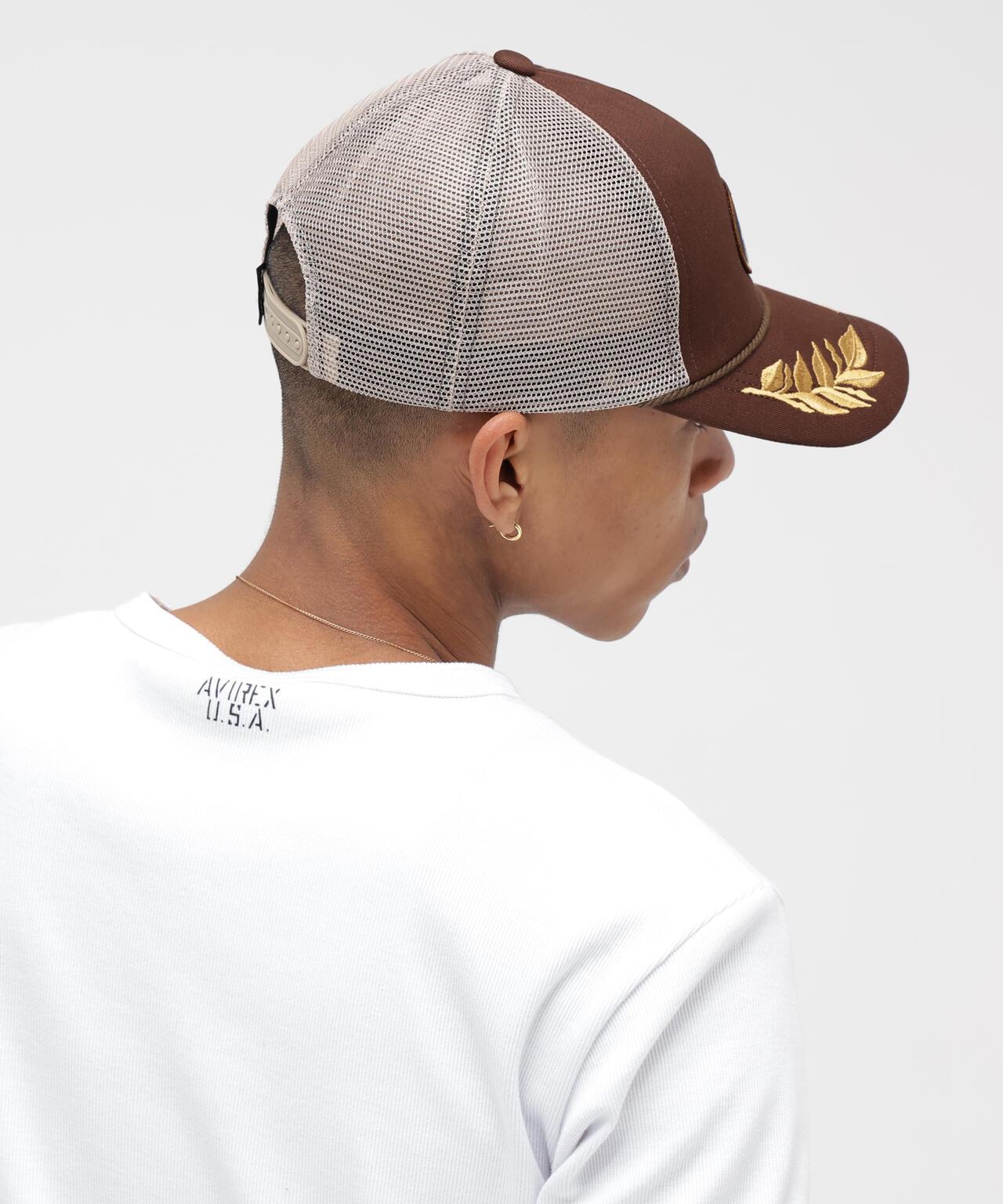 A.A.R.C OVAL WAPPEN Mesh Cap 橢圓徽章網眼棒球帽