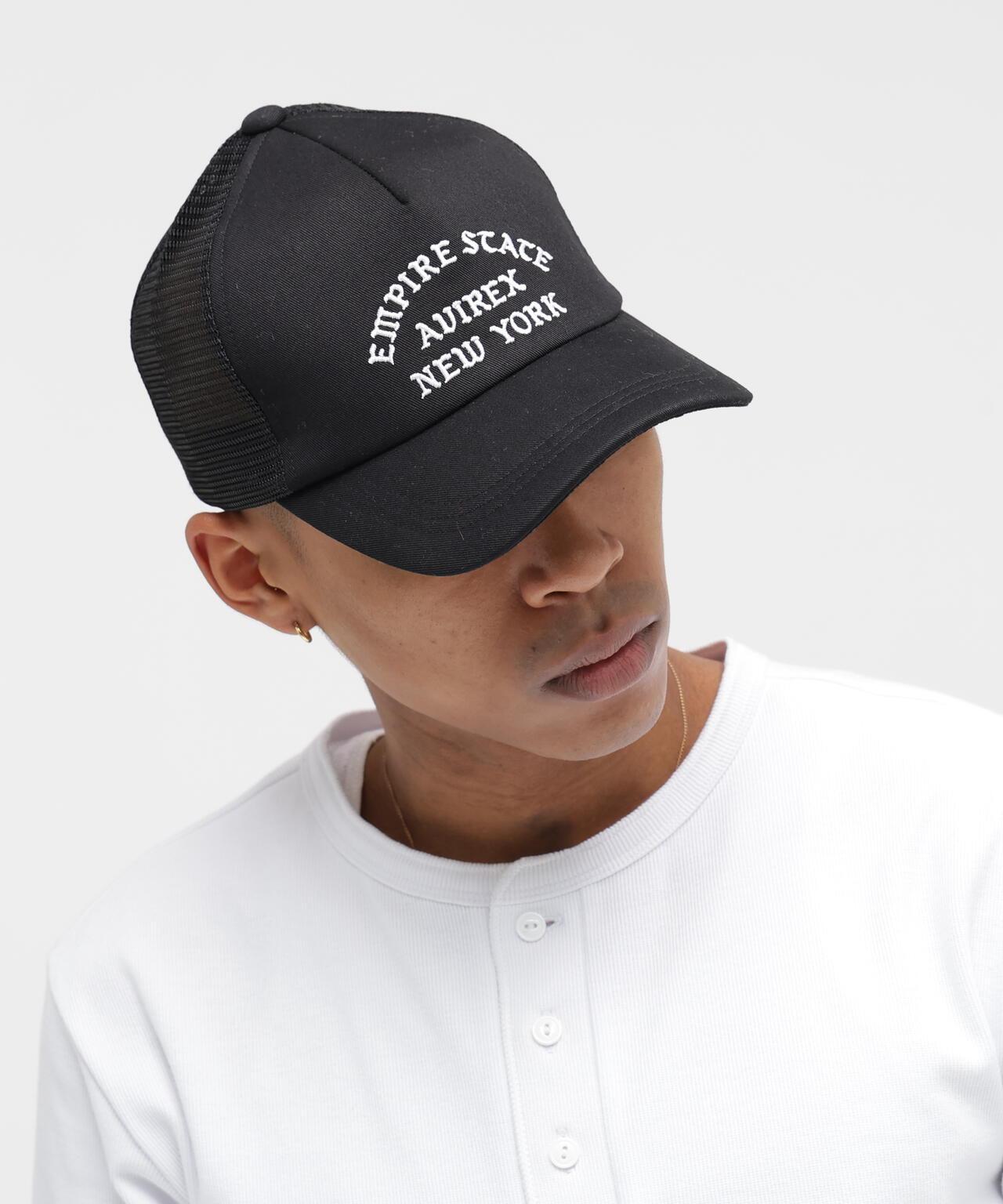 學院風Logo 斜紋網眼 棒球帽