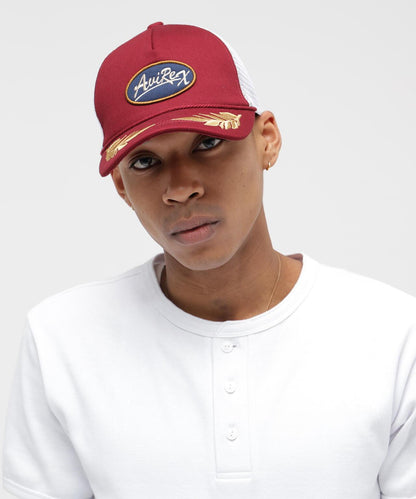 A.A.R.C OVAL WAPPEN Mesh Cap 橢圓徽章網眼棒球帽