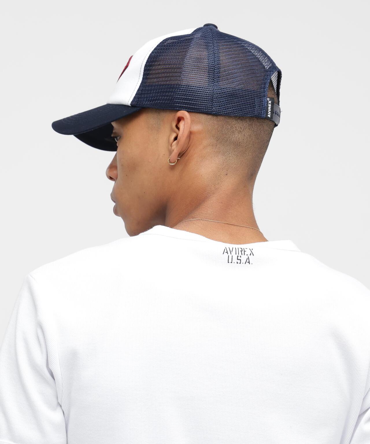 MILITARY WAPPEN TWILL MESH CAP 帽子
