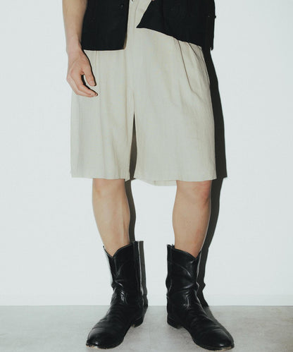 亞麻 LINEN SHORTS 短褲