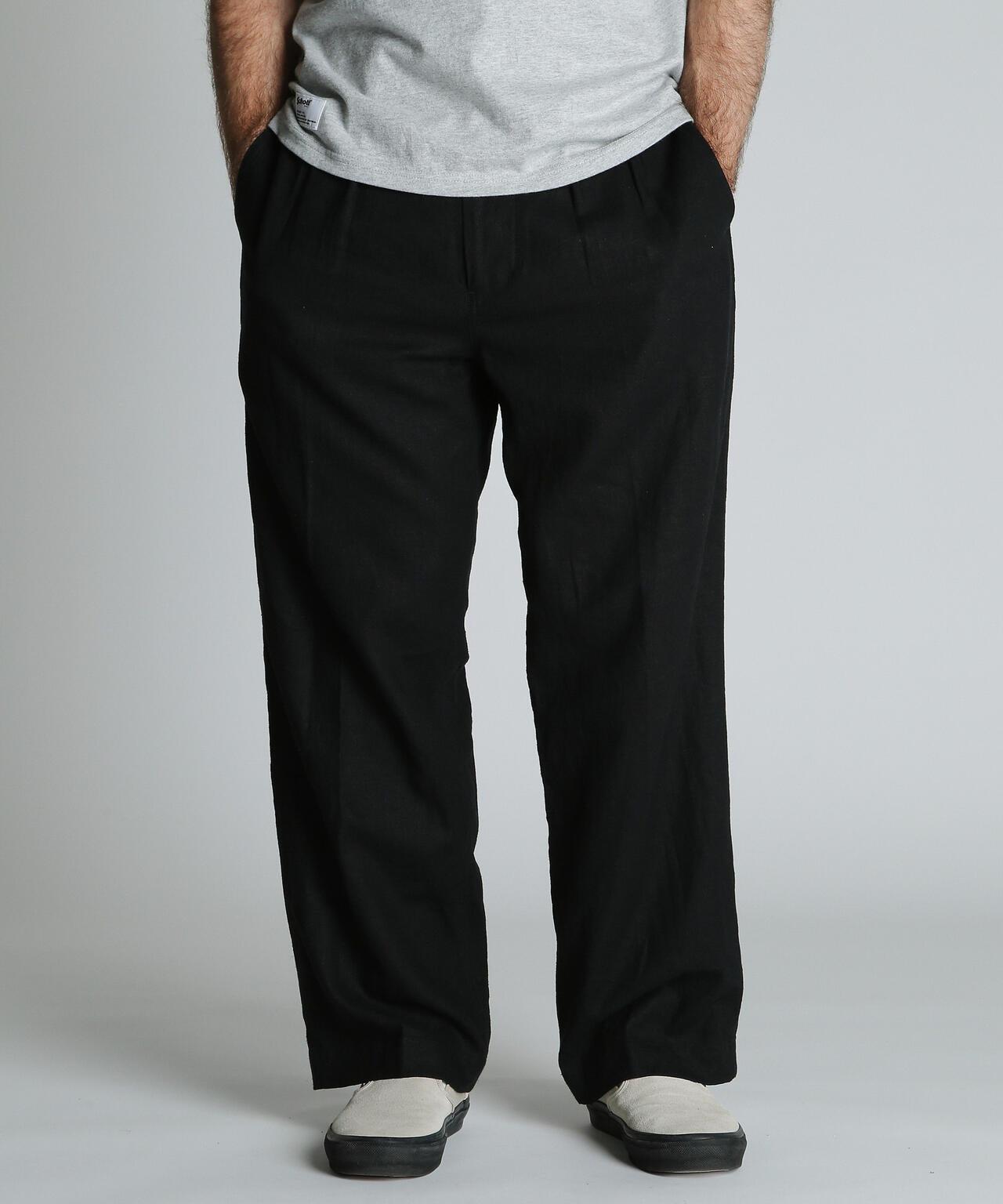 LINEN TROUSERS 亞麻長褲