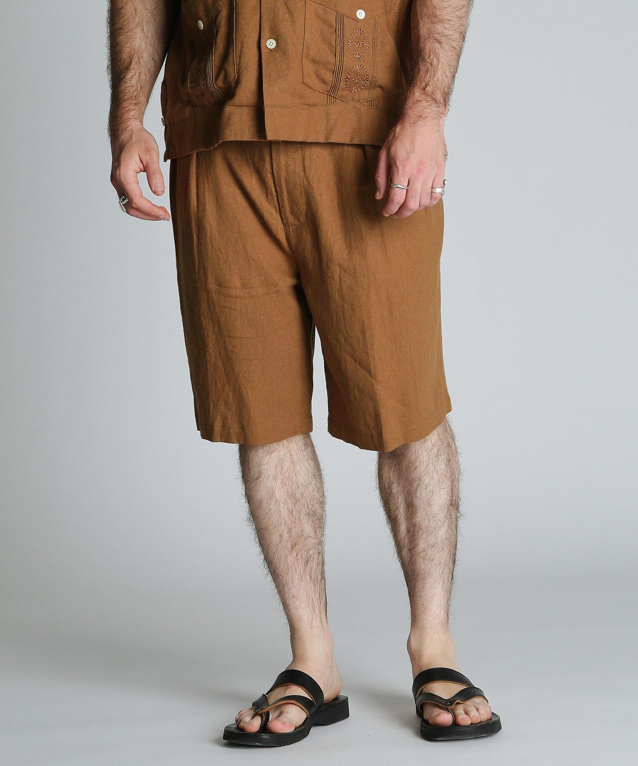 亞麻 LINEN SHORTS 短褲