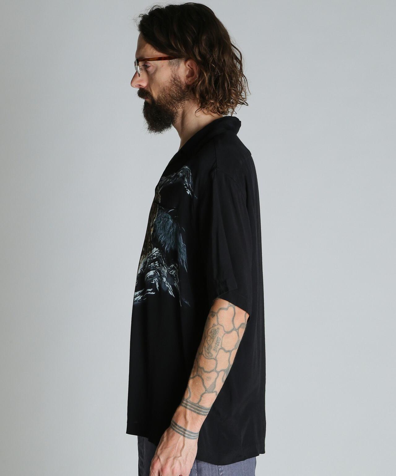 TIGER RAYON SHIRT 老虎圖案 人造絲 襯衫