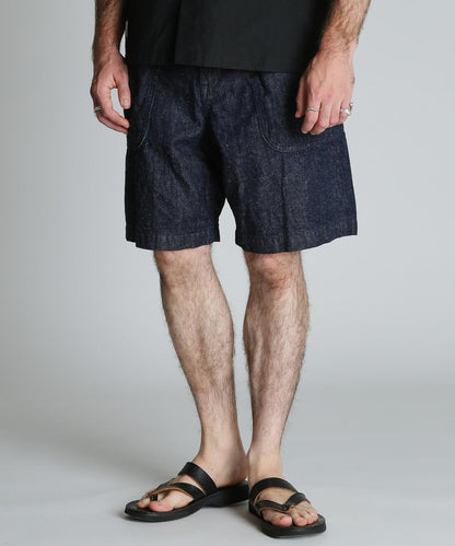 JAPAN NEP DENIM SHORTS 結子牛仔短褲