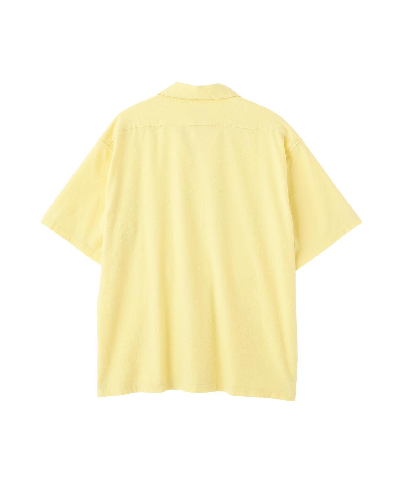 HV PLAIN WORK SHIRT 麻粘膠素色工裝襯衫