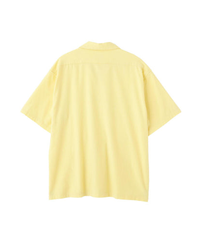 HV PLAIN WORK SHIRT 麻粘膠素色工裝襯衫