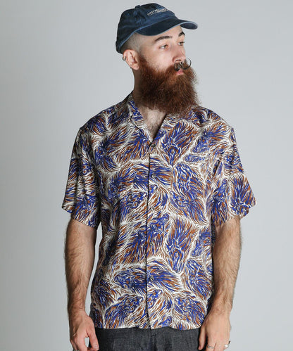 馬圖案 人造纖維 HORSE RAYON SHIRT 襯衫