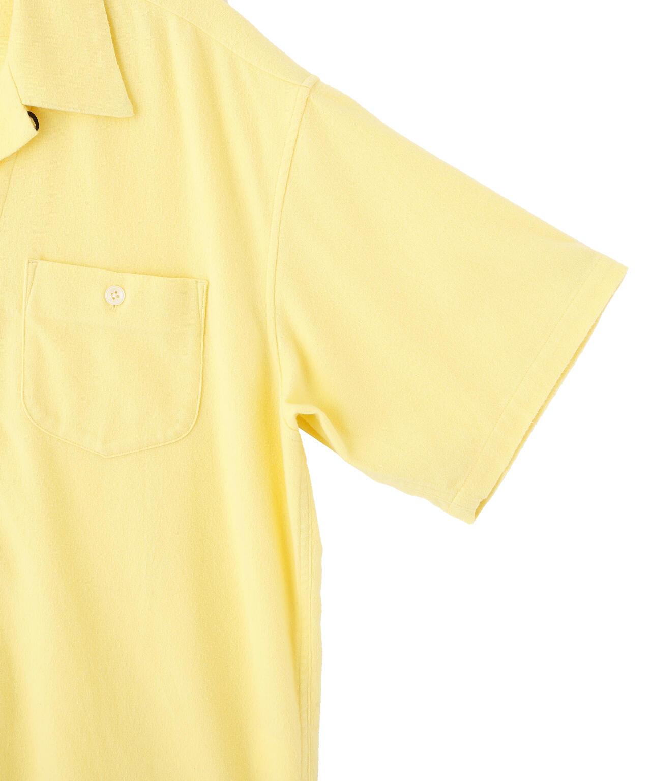 HV PLAIN WORK SHIRT 麻粘膠素色工裝襯衫