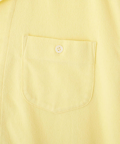 HV PLAIN WORK SHIRT 麻粘膠素色工裝襯衫