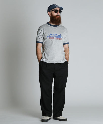 LINEN TROUSERS 亞麻長褲