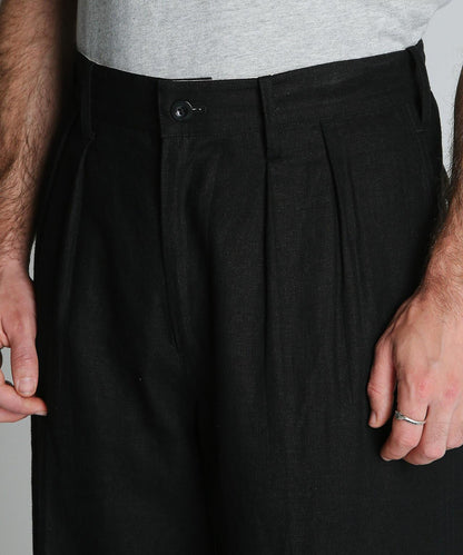 LINEN TROUSERS 亞麻長褲