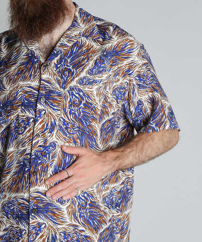 馬圖案 人造纖維 HORSE RAYON SHIRT 襯衫
