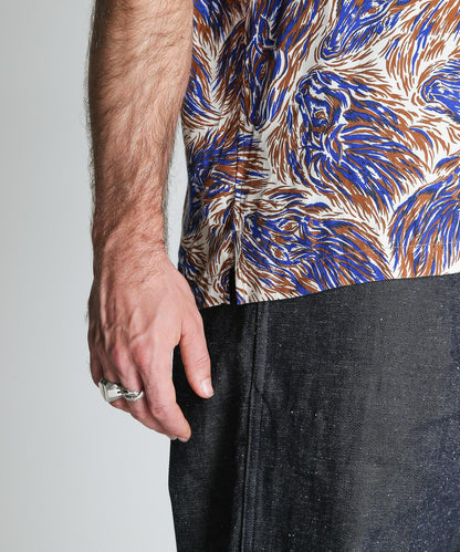 馬圖案 人造纖維 HORSE RAYON SHIRT 襯衫