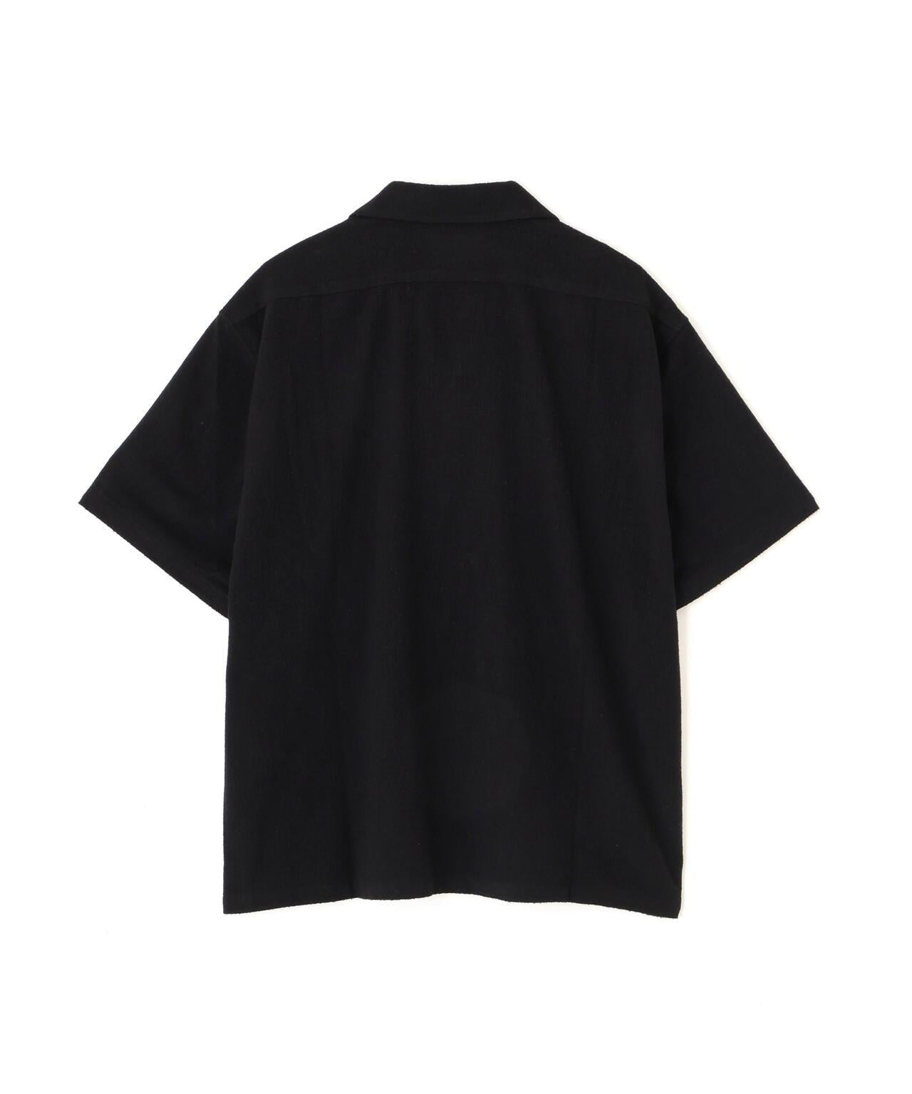 HV PLAIN WORK SHIRT 麻粘膠素色工裝襯衫