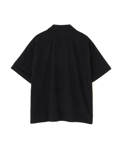 HV PLAIN WORK SHIRT 麻粘膠素色工裝襯衫