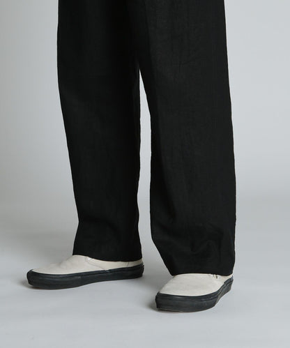 LINEN TROUSERS 亞麻長褲