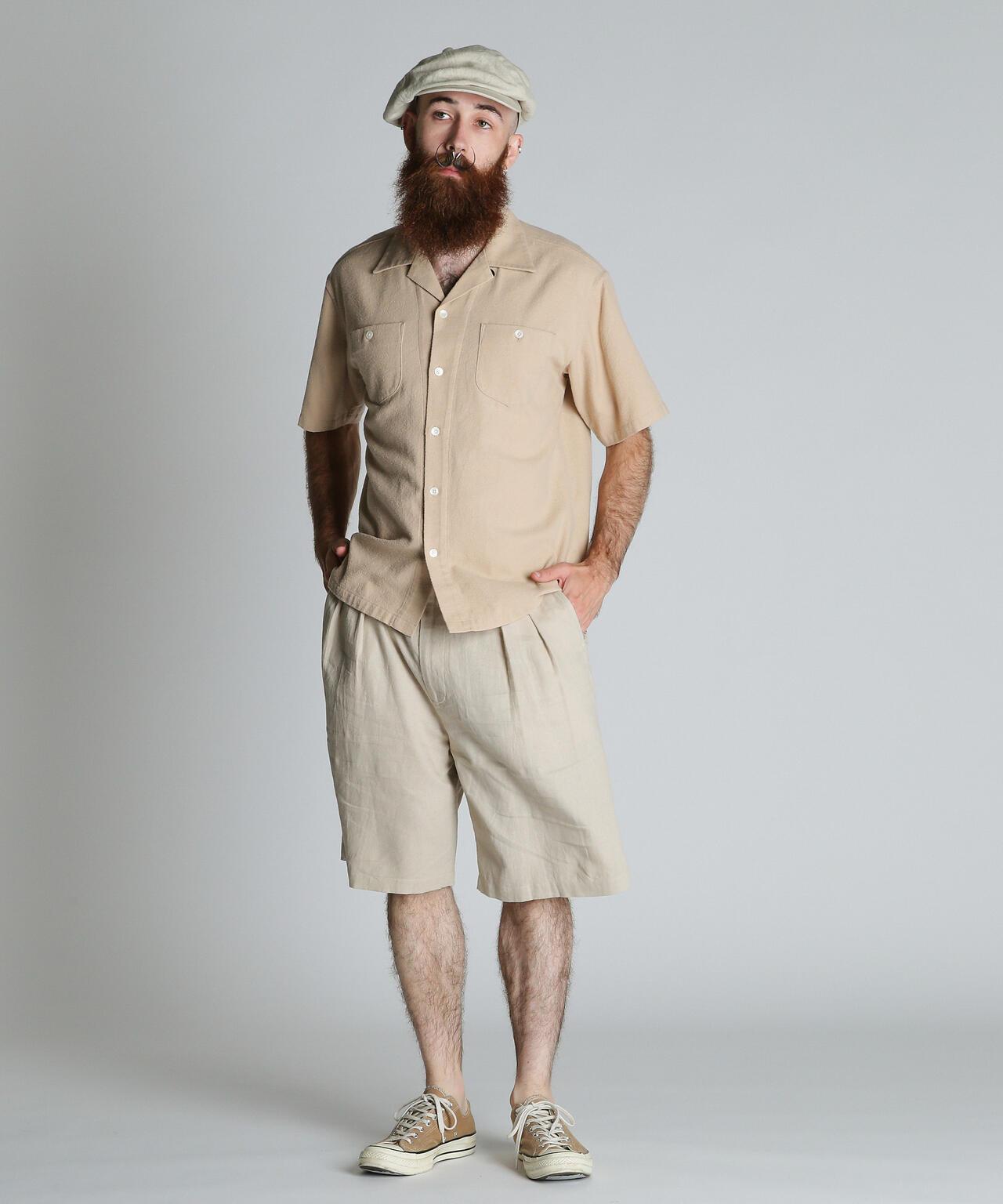 亞麻 LINEN SHORTS 短褲