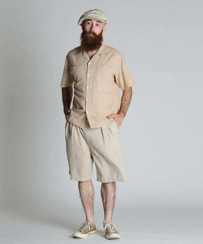 亞麻 LINEN SHORTS 短褲