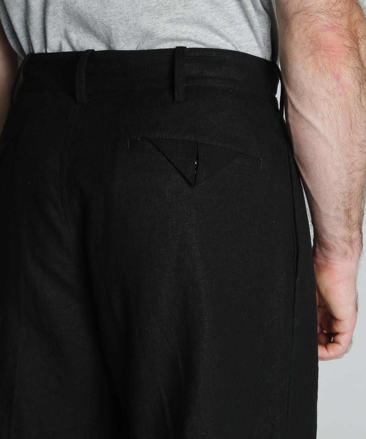 LINEN TROUSERS 亞麻長褲