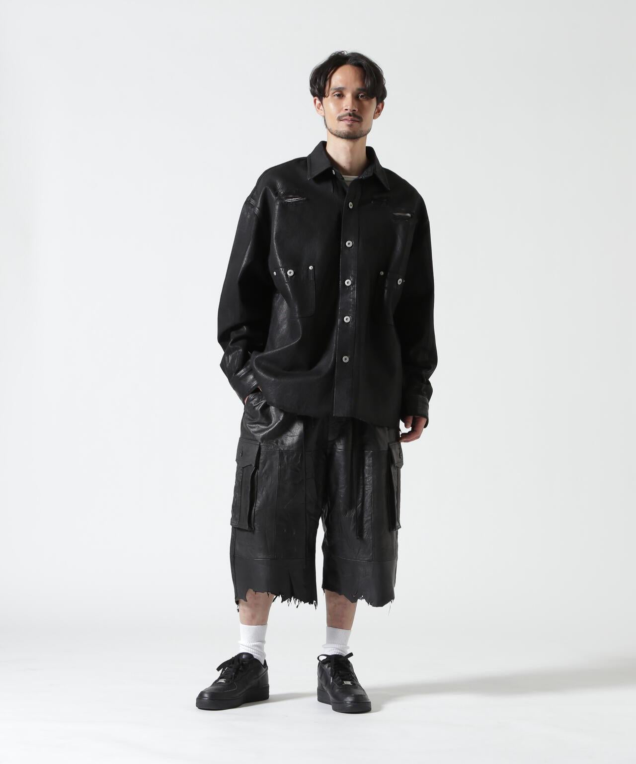 FR(13)NDS フレンズ REPRO-LEATHER CARGO SHORTS