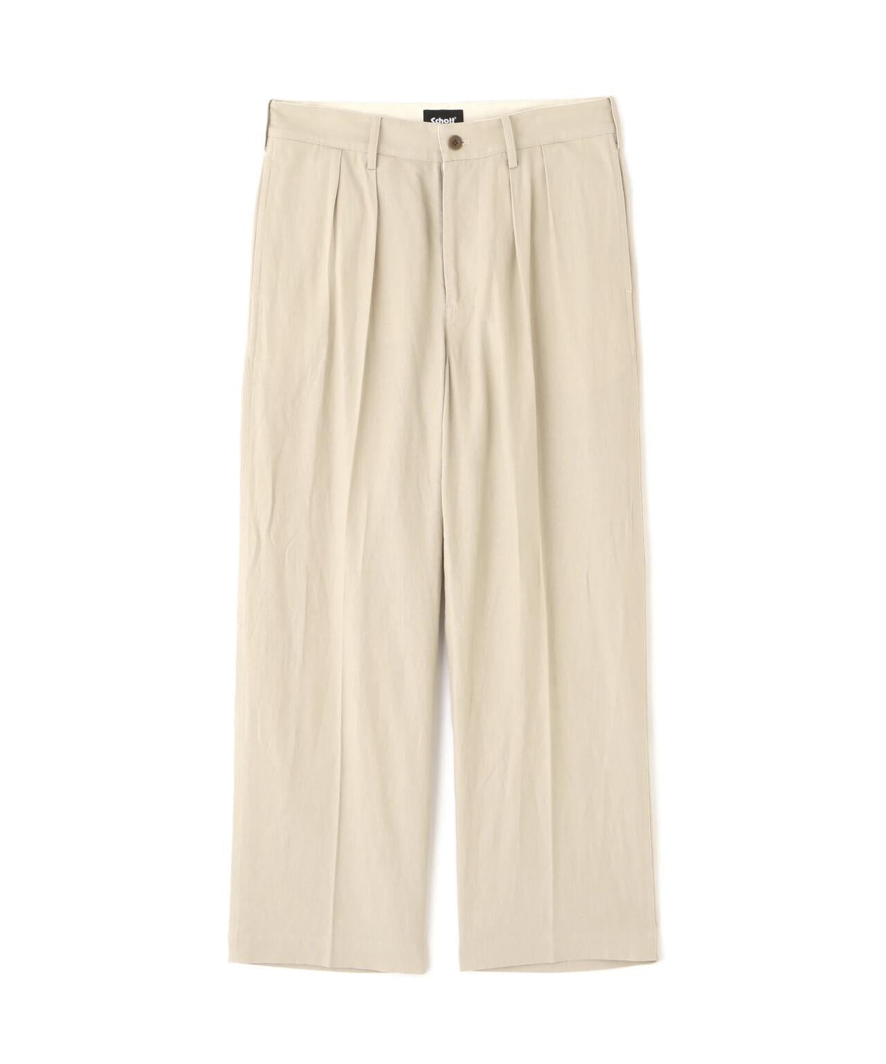 LINEN TROUSERS 亞麻長褲
