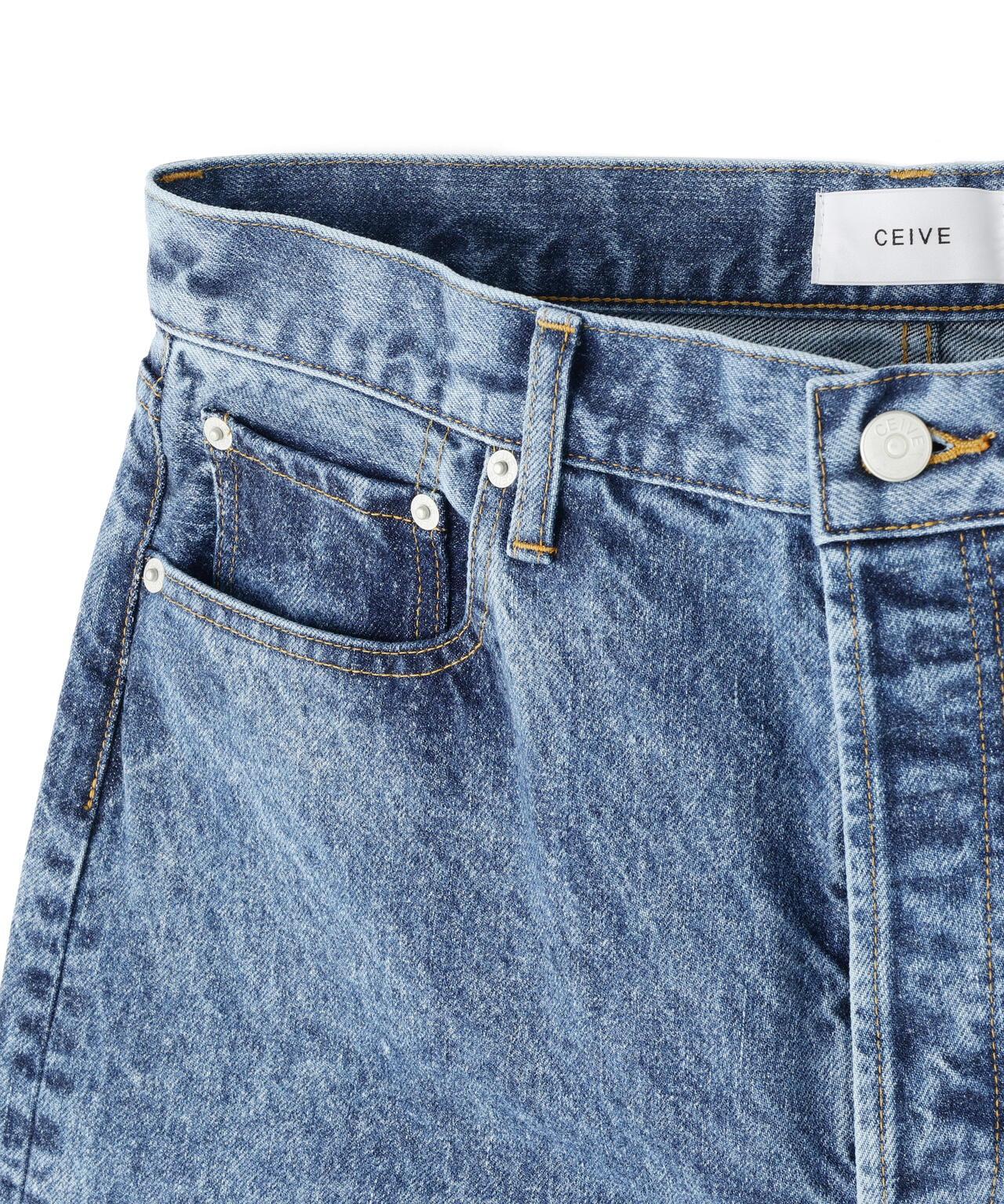 CEIVE/シーヴ CLASSIC FIT DENIM PANTS 牛仔褲