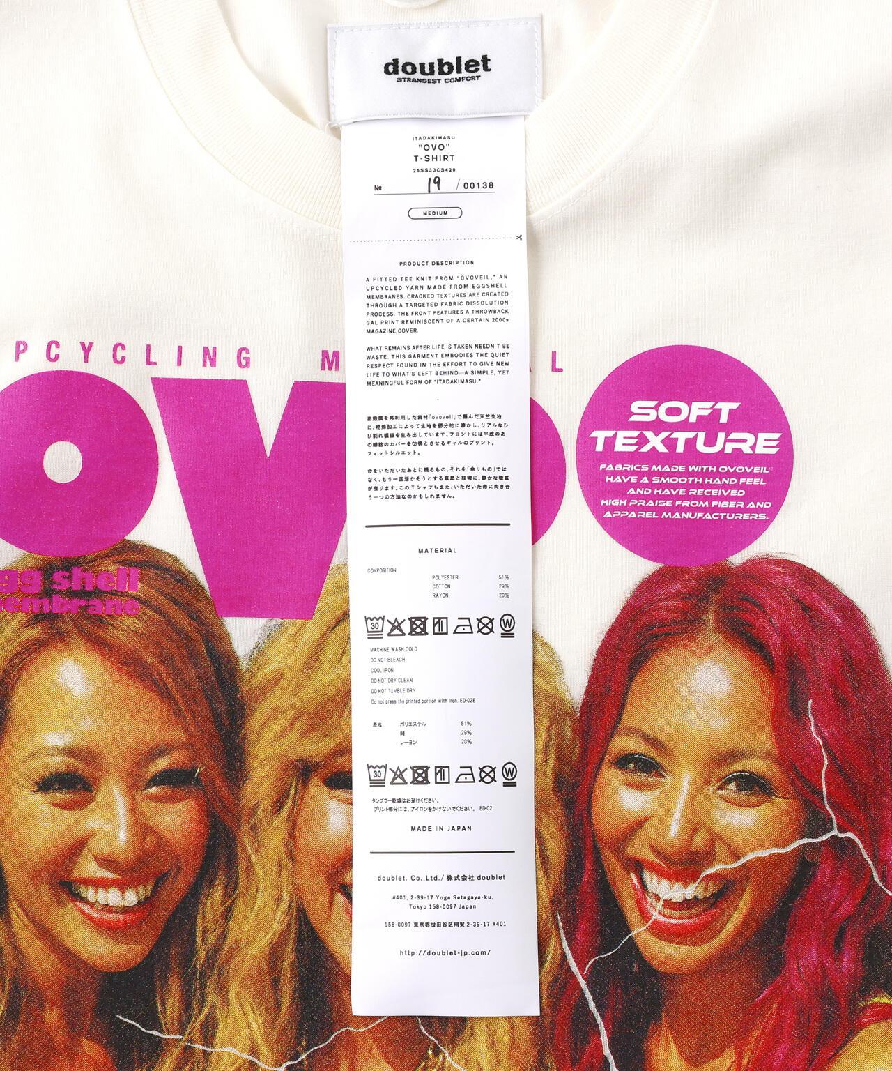 doublet “OVO” T-SHIRT 短袖T恤
