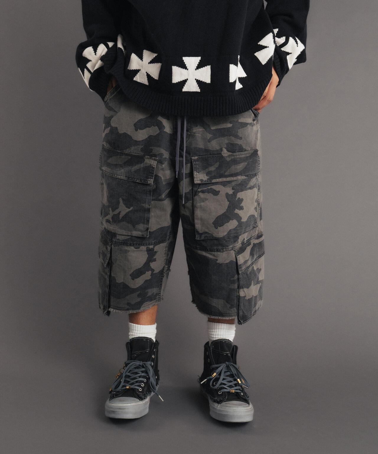 FR(13)NDS WAIST LAYER CARGO SHORTS 短褲