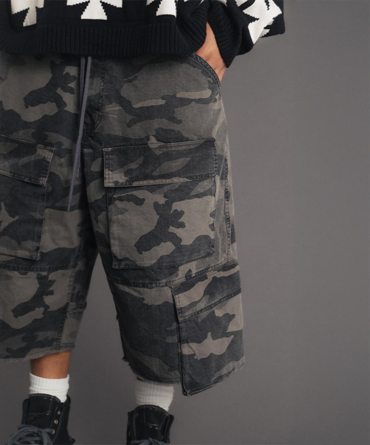 FR(13)NDS WAIST LAYER CARGO SHORTS 短褲