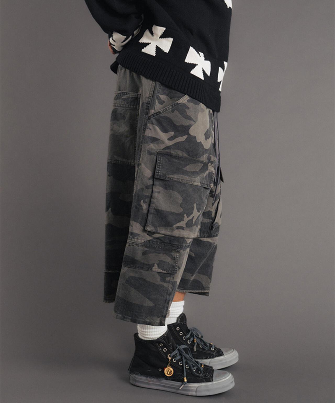 FR(13)NDS WAIST LAYER CARGO SHORTS 短褲