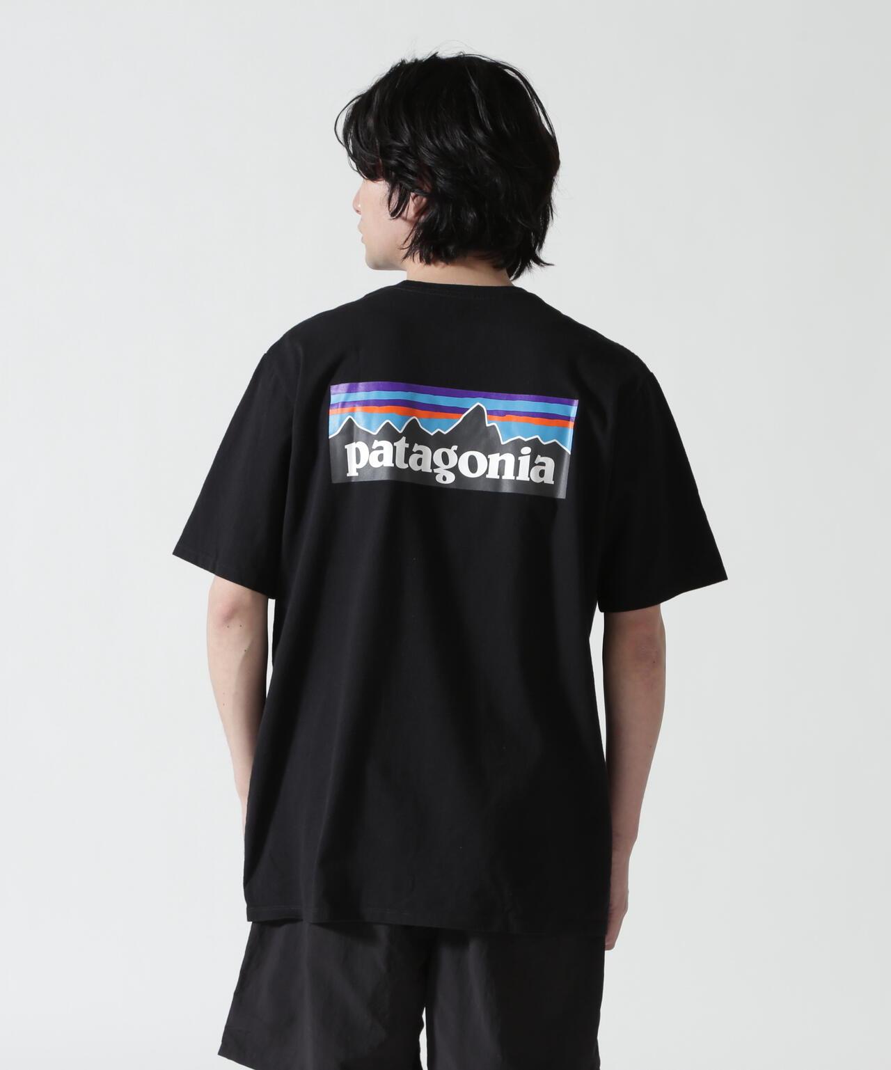 Patagonia メンズ P-6ロゴ Responsibili-Tee 棉質T恤 38504