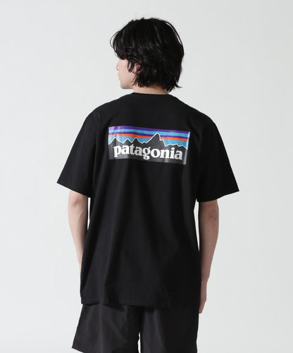 Patagonia メンズ P-6ロゴ Responsibili-Tee 棉質T恤 38504