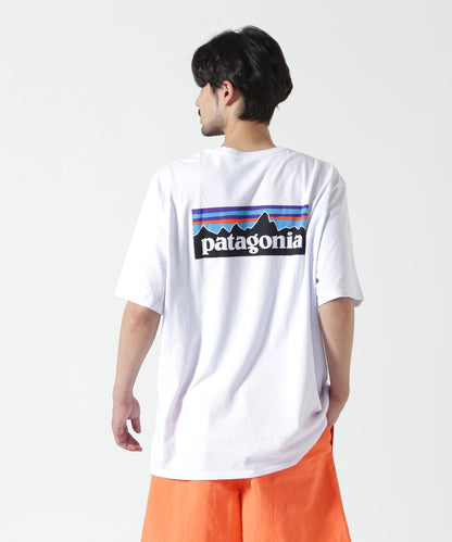 Patagonia メンズ P-6ロゴ Responsibili-Tee 棉質T恤 38504