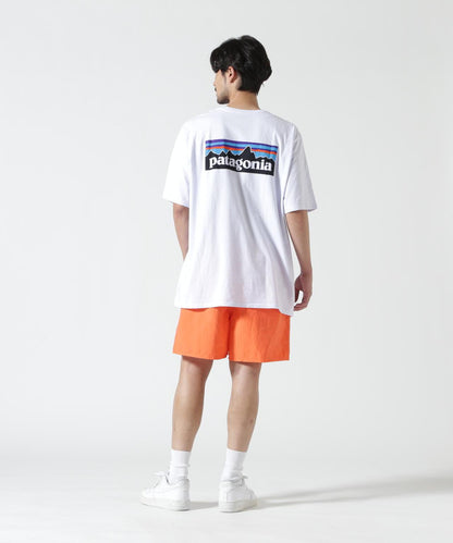 Patagonia メンズ P-6ロゴ Responsibili-Tee 棉質T恤 38504