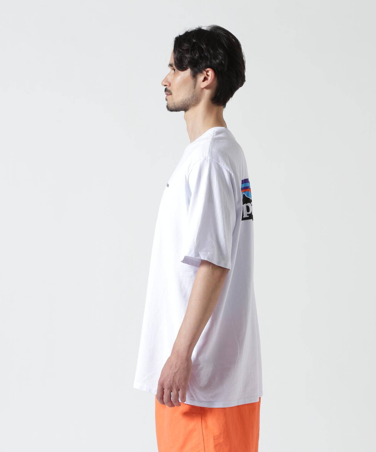 Patagonia メンズ P-6ロゴ Responsibili-Tee 棉質T恤 38504
