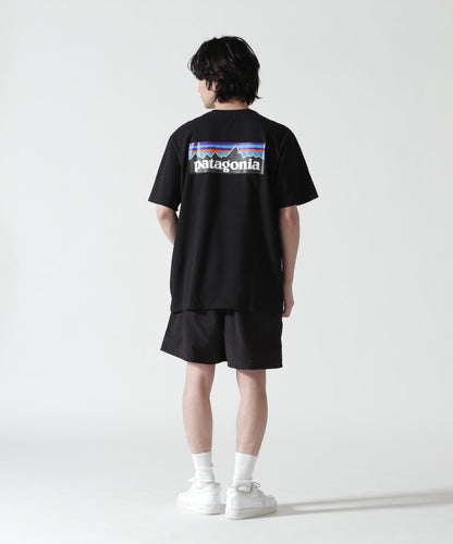 Patagonia メンズ P-6ロゴ Responsibili-Tee 棉質T恤 38504
