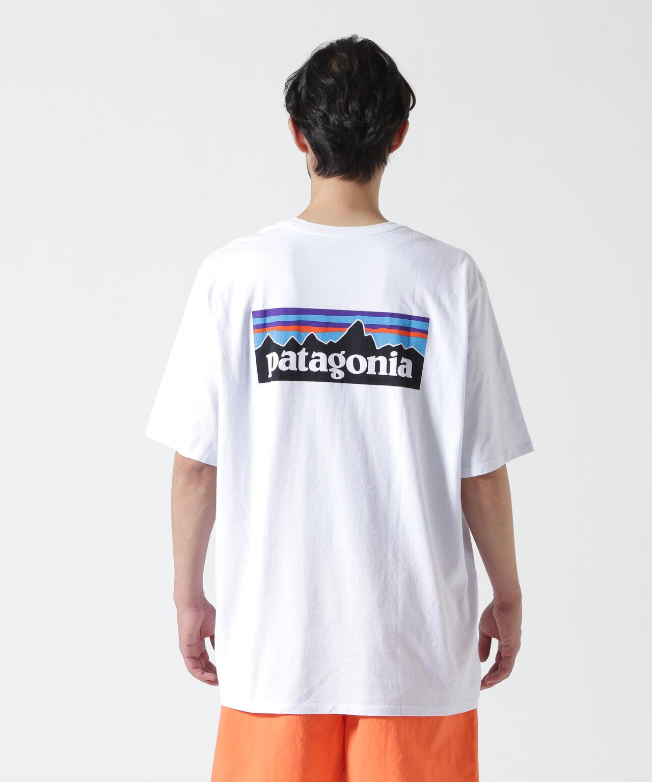 Patagonia メンズ P-6ロゴ Responsibili-Tee 棉質T恤 38504